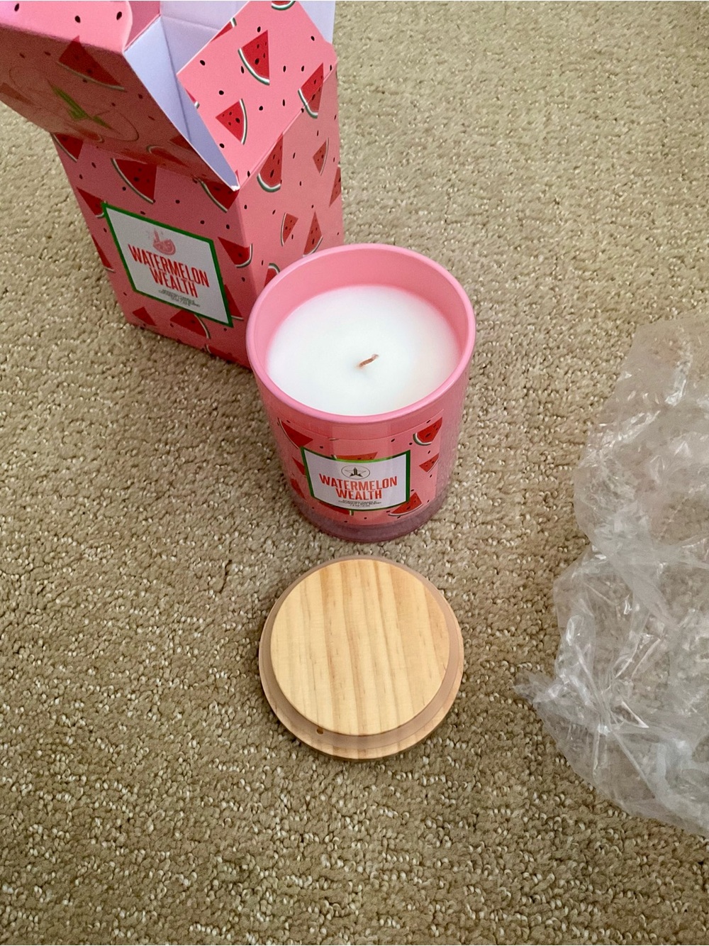 Jeffree Star Watermelon Wealth Candle NWT